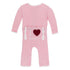 pink coverall with i heart grandma embroidered on bum