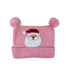 light pink santa hat