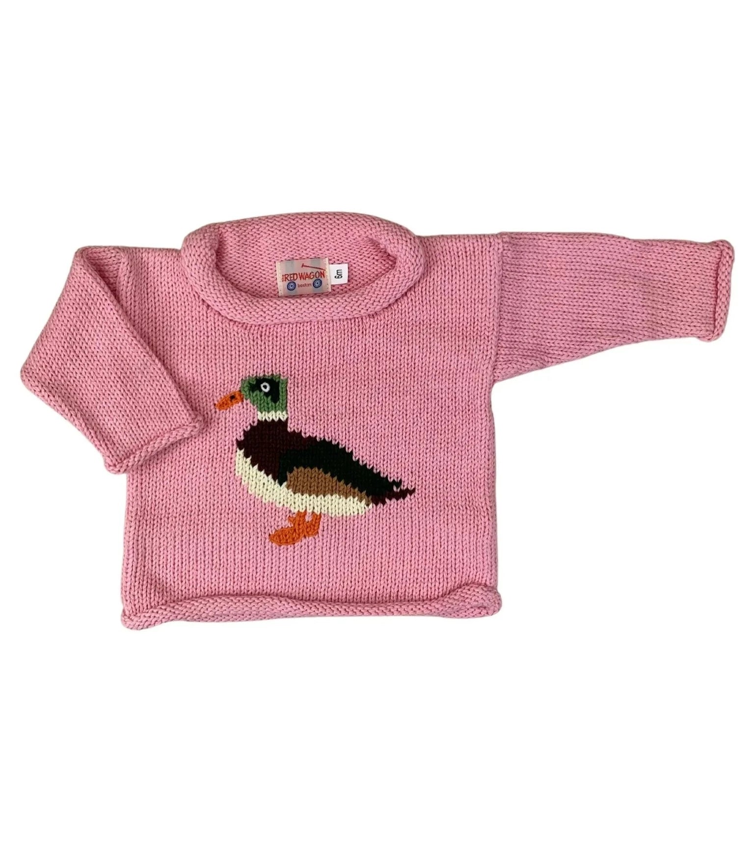 Roll neck top jumper baby girl