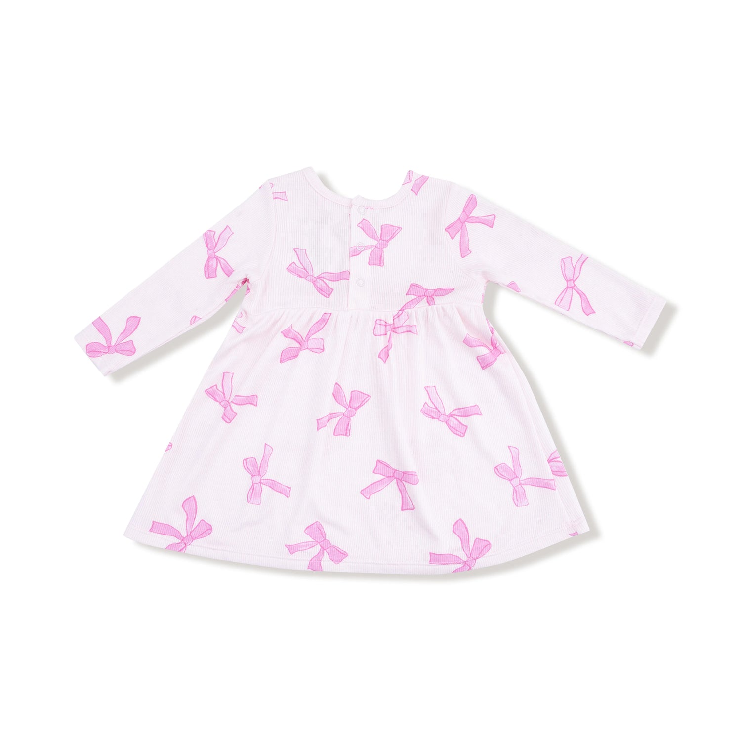 pretty pink bows baby girl dress