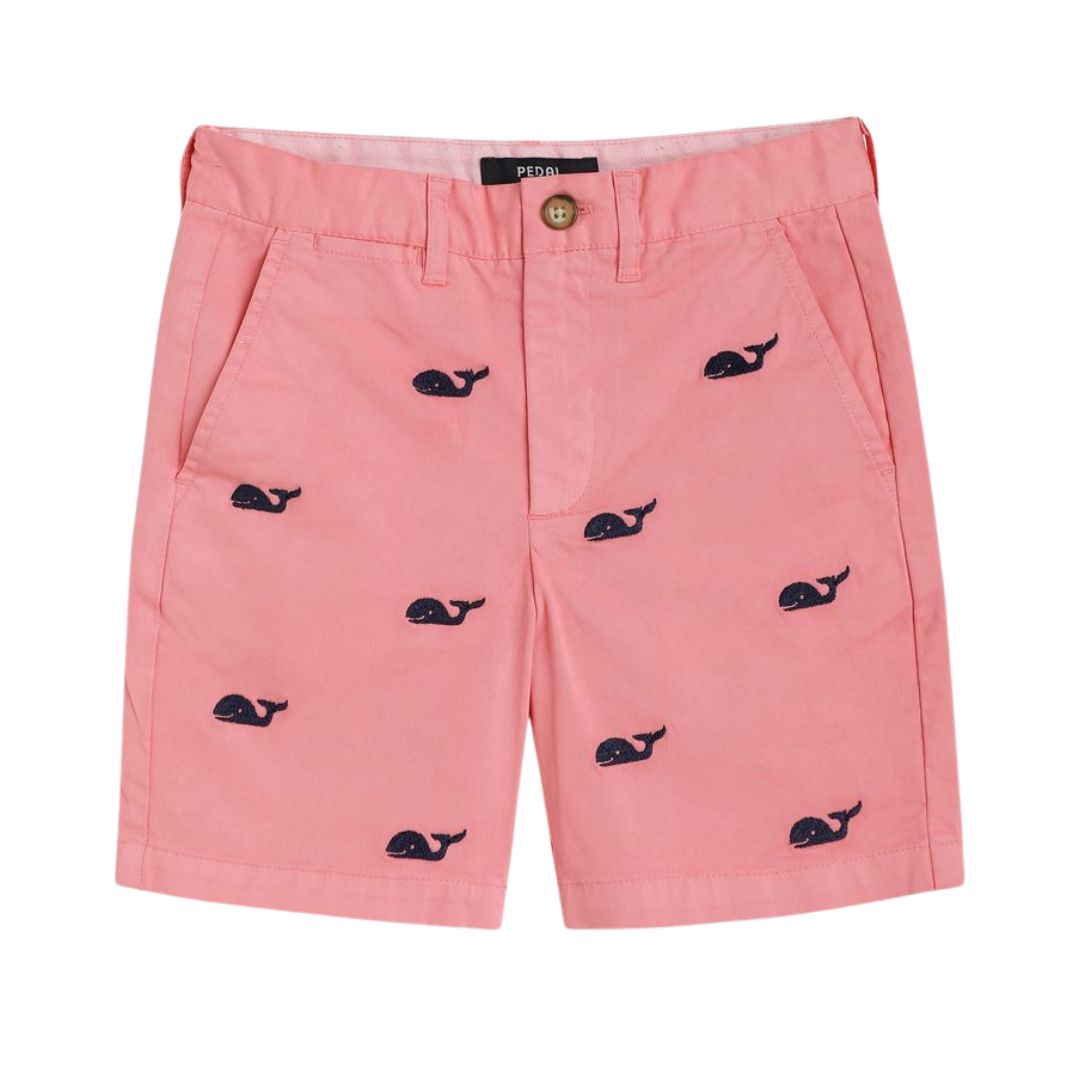 Red/Navy Whale Shorts