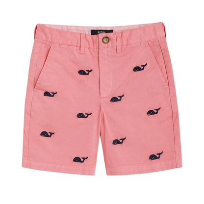 Red/Navy Whale Shorts