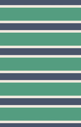 green and navy striped polo shirt