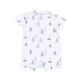 sailboat baby romper