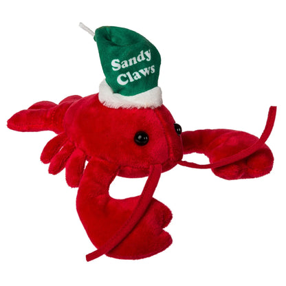 christmas themed lobster plush