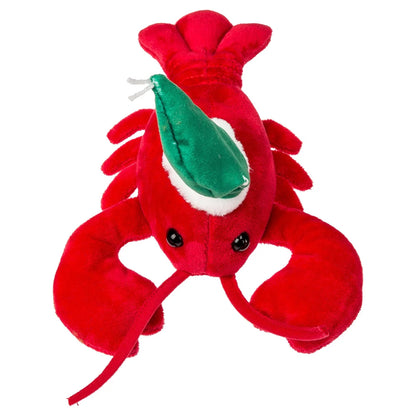 christmas themed lobster plush