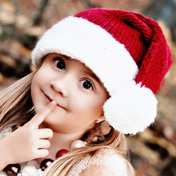 Red Santa Beanie Hat