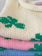 close up of shamrock sweaters