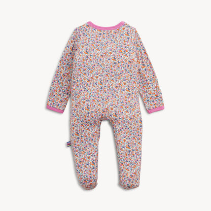 Pink Floral Stella Magnetic Footie