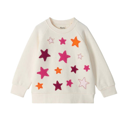 Cream Super Star Slouchy Pullover