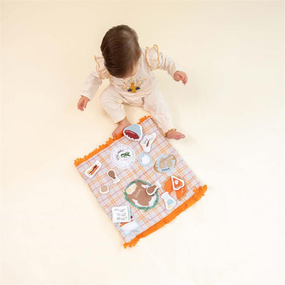 Set The Table for Thanksgiving Fabric Book