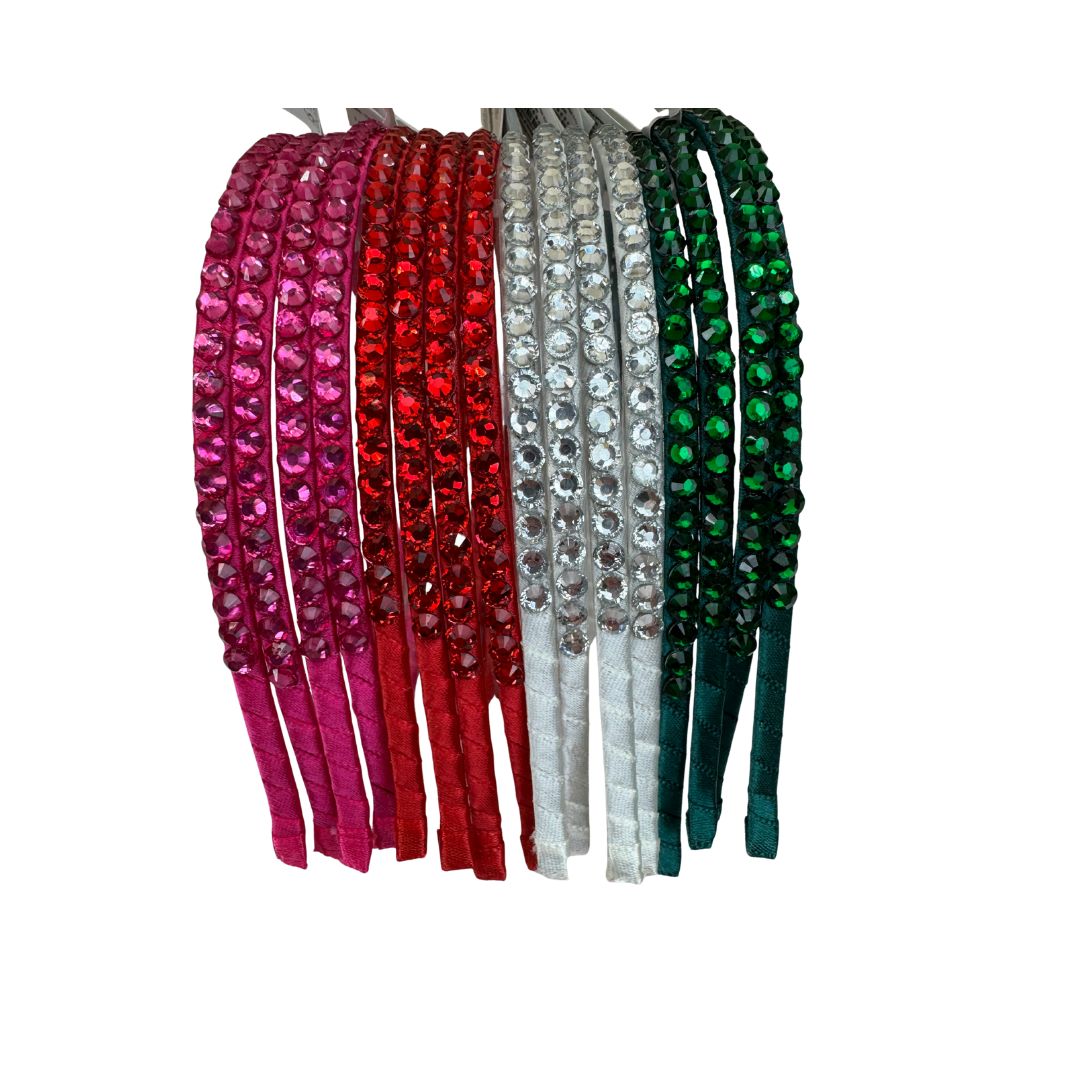 all 4 colors of the rhinestone headband