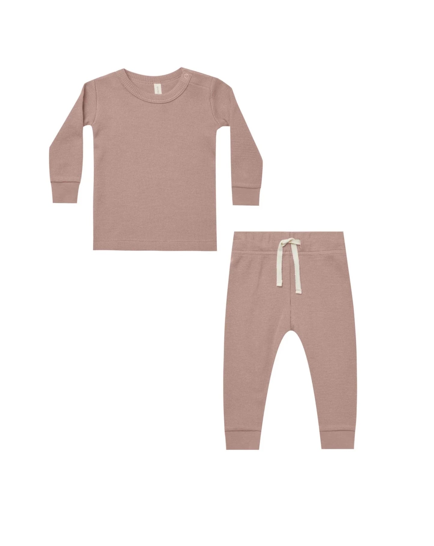 mauve long sleeve top and matching pant
