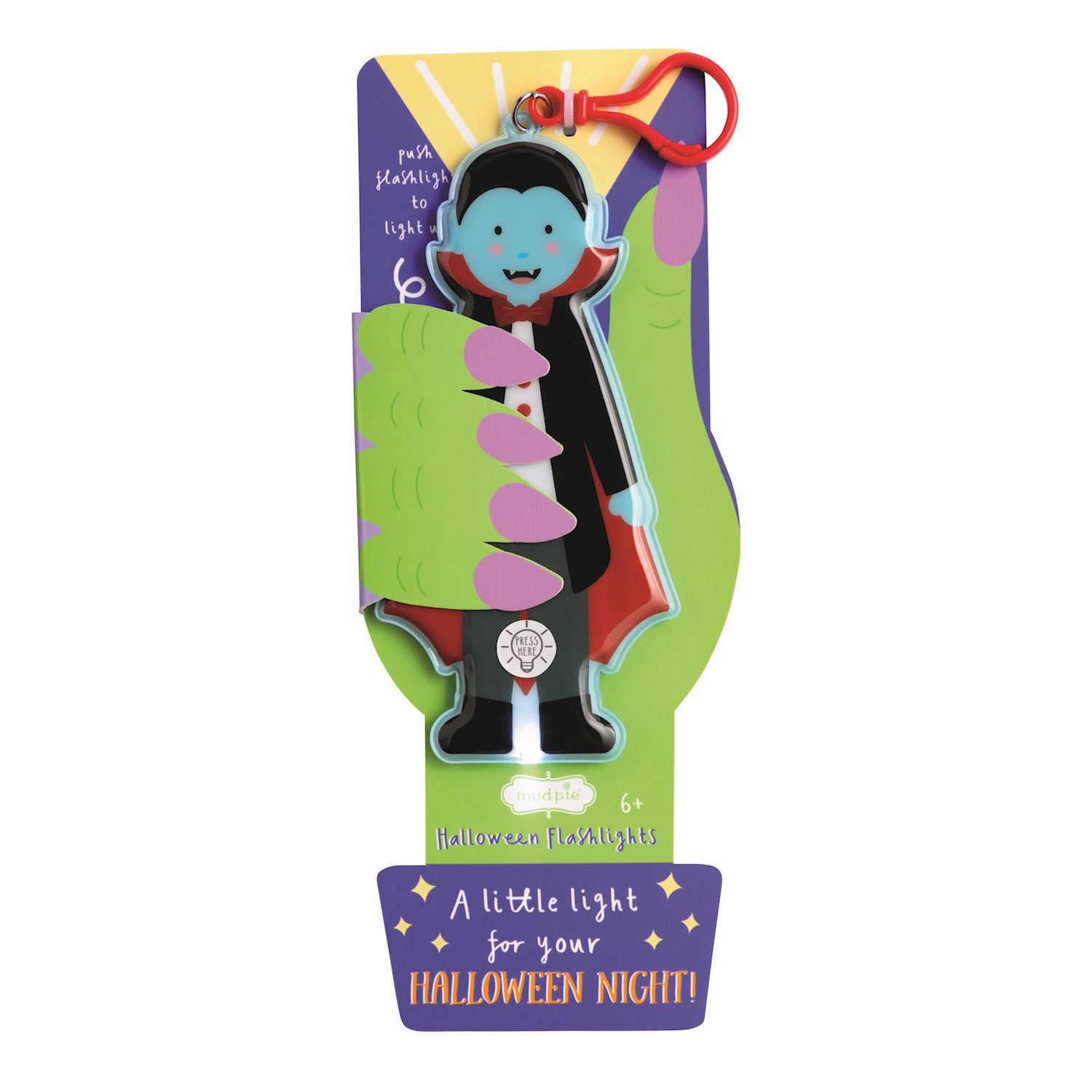 Little Lite for Halloween Night Hanging Clip-On Flashlight