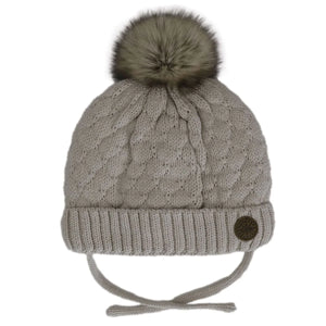 beige knit hats