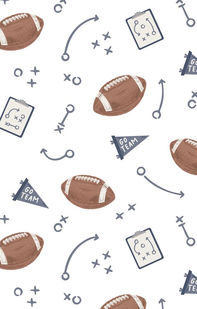 Pattern of footballs, play diagrams, and &
