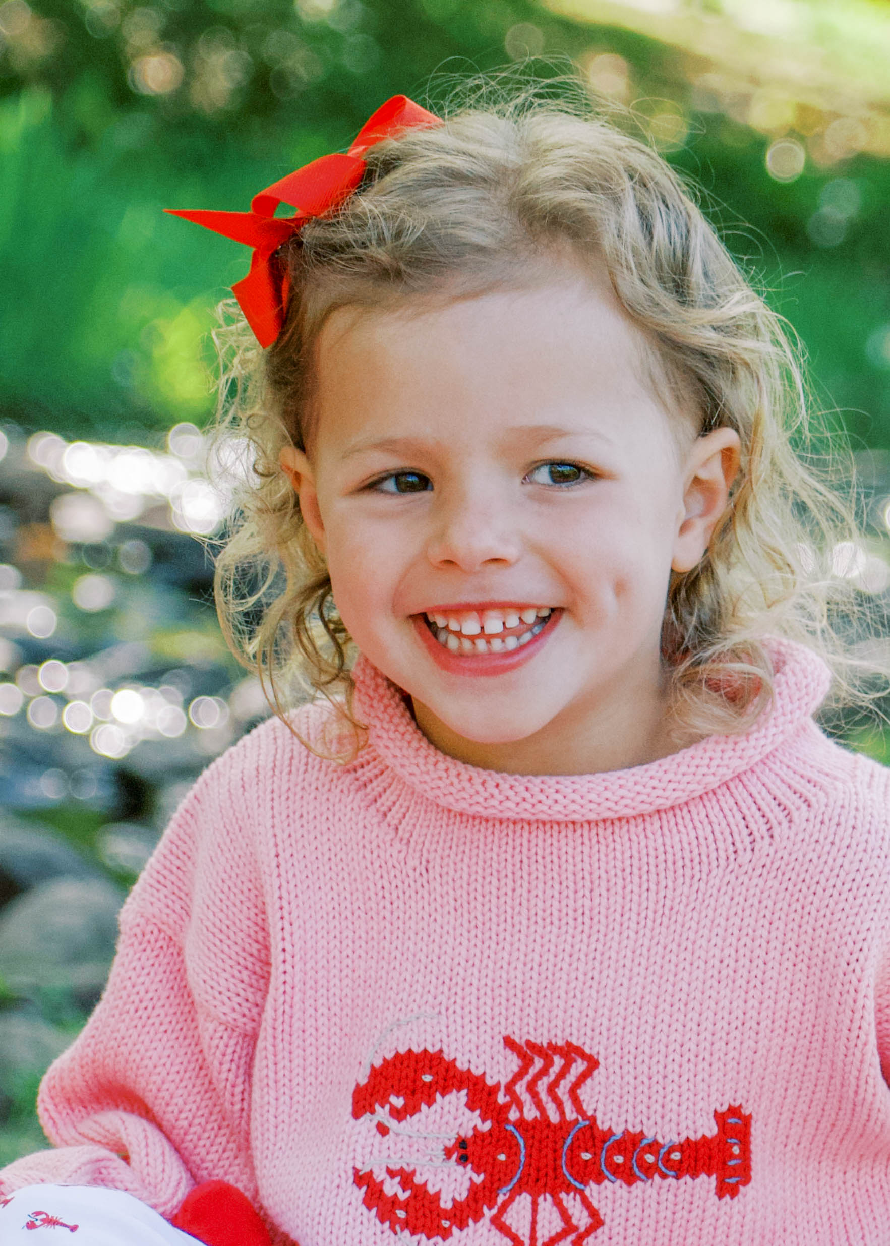 Little girl pink sweater hotsell