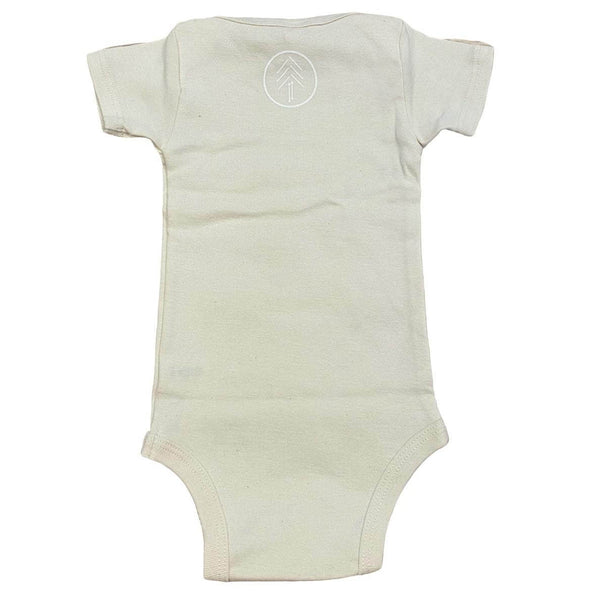 Ivory Milk Belly Onesie back