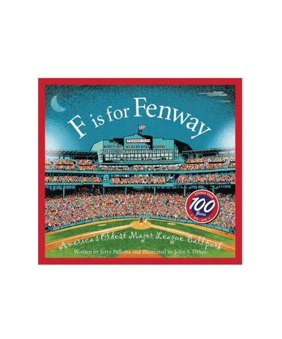 book cover showing a drawing of Fenway 