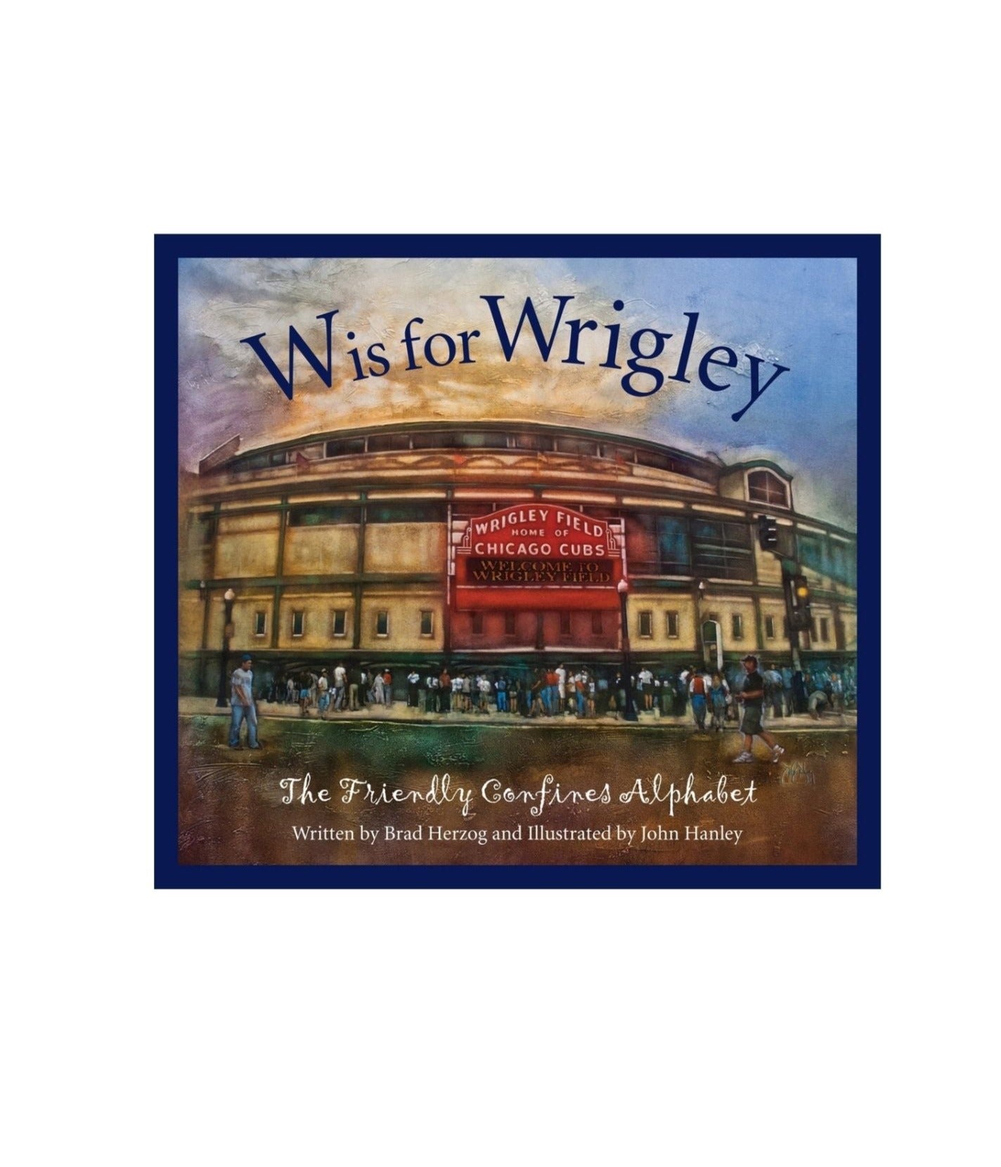 cover with drawing of Wrigley Ballpark