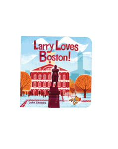 larry loves boston board book