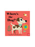 orange book with dog and bird on the cover that says Where&