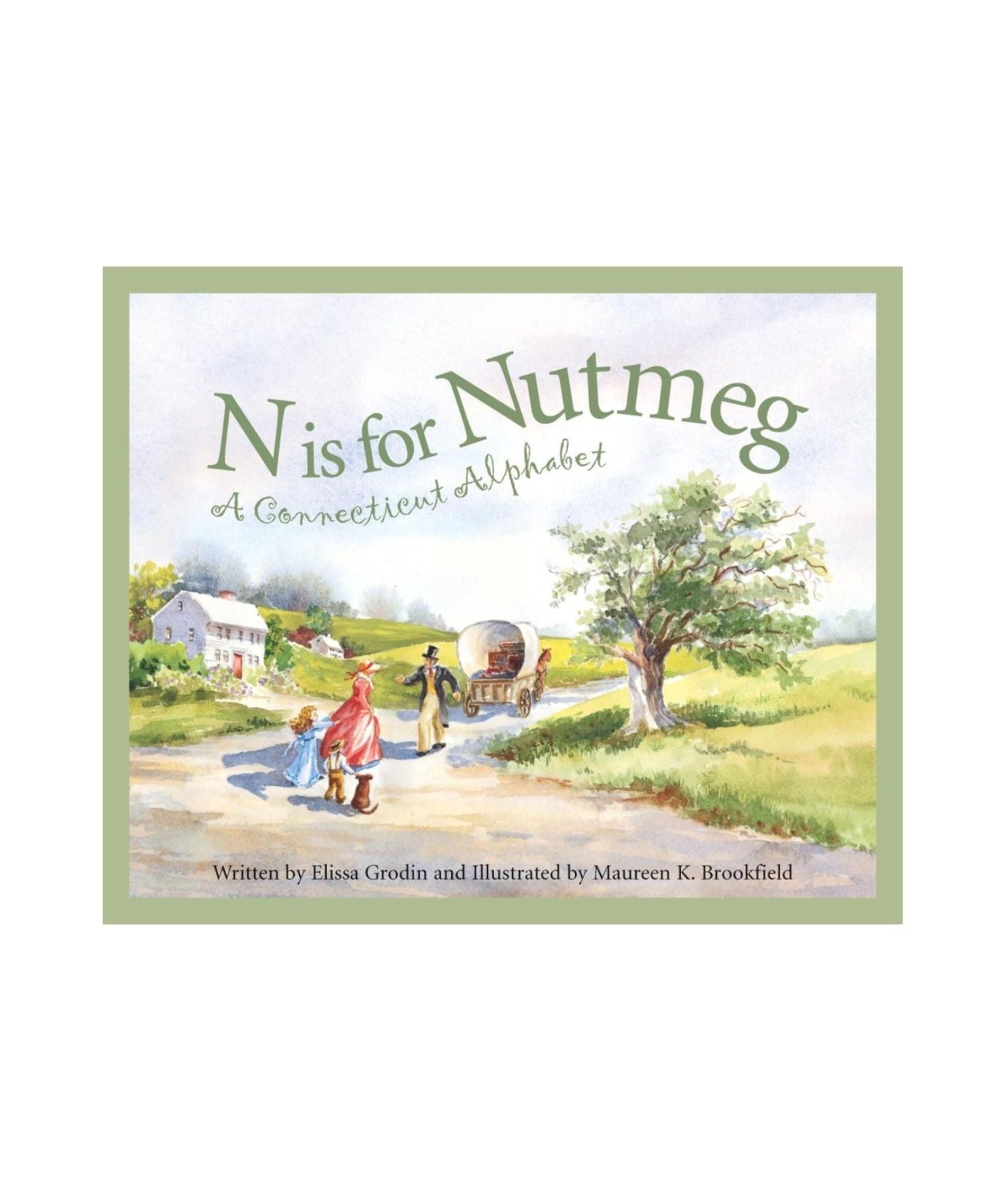 n is for nutmeg connecticut book