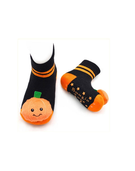 pumpkin rattle socks