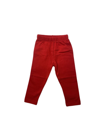 deep red leggings
