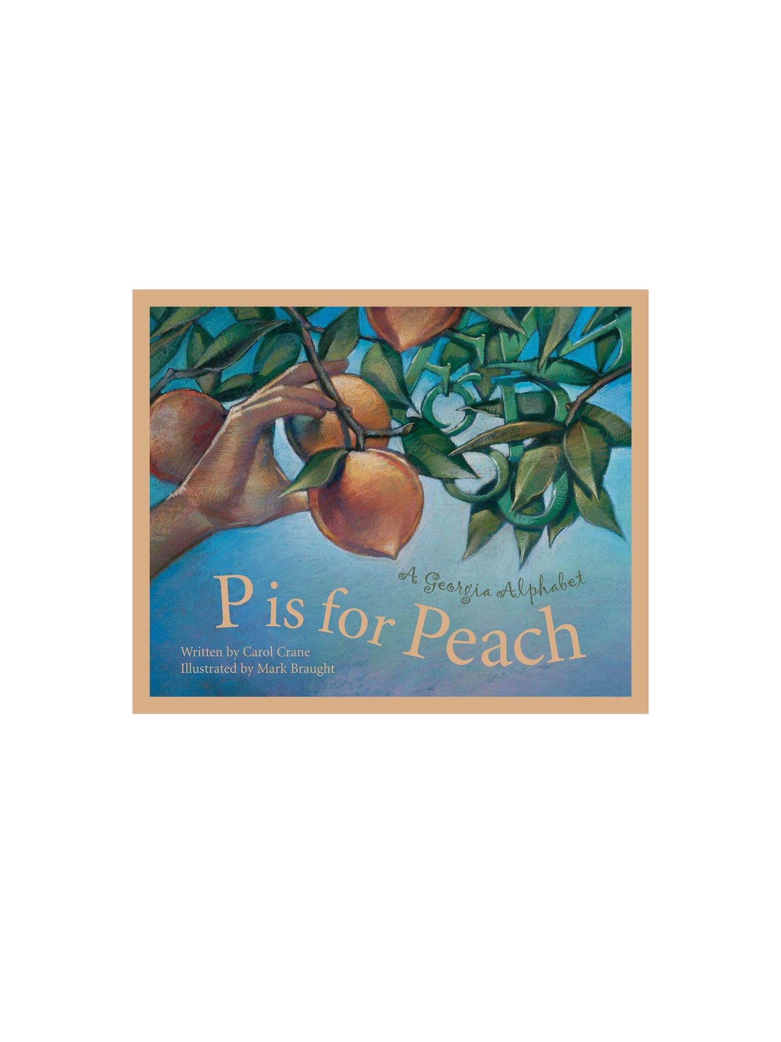 p is for peach book