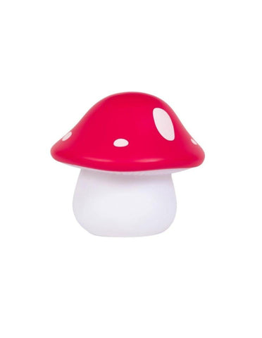 red and white mushroom light