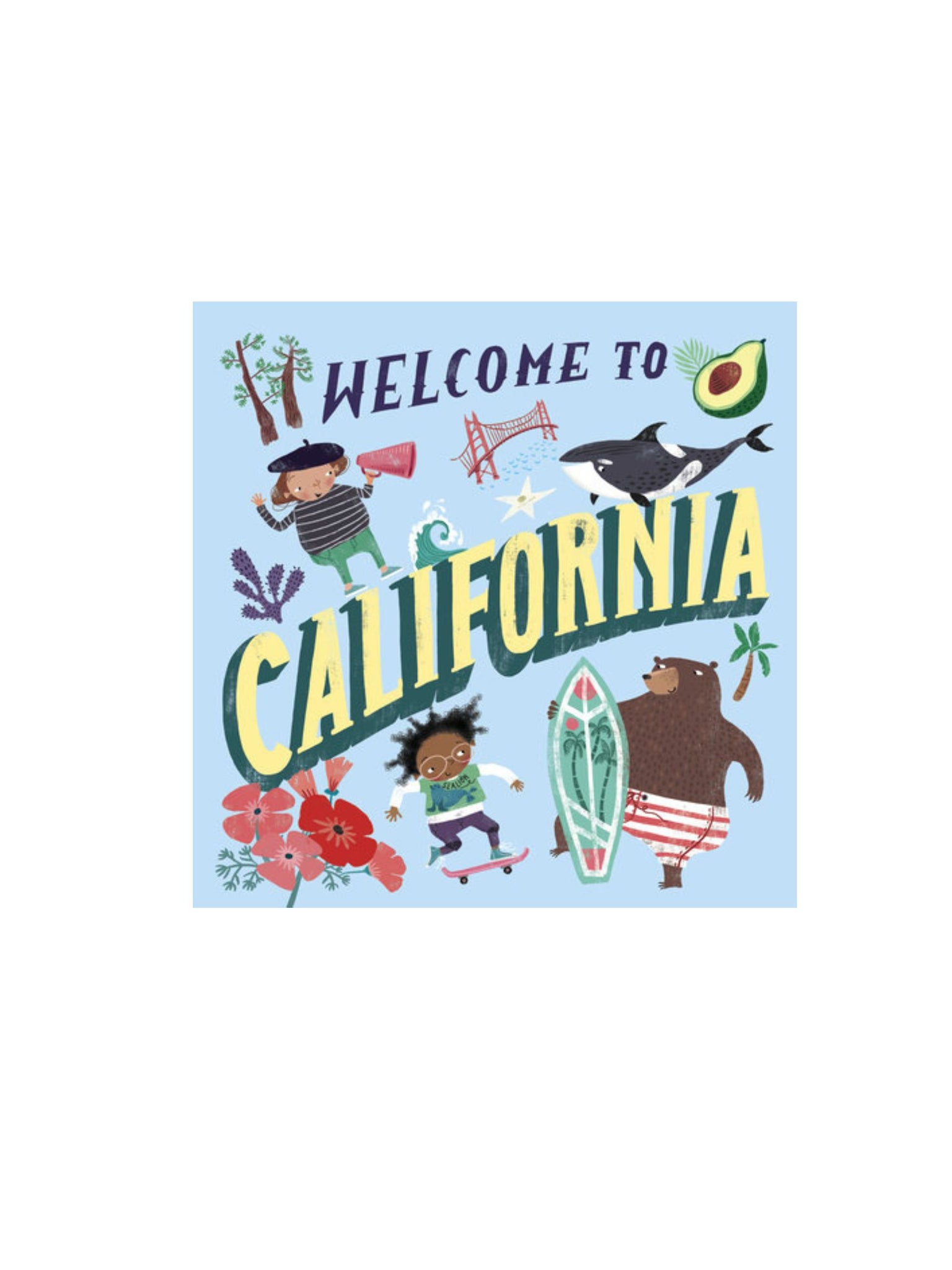 welcome to california book