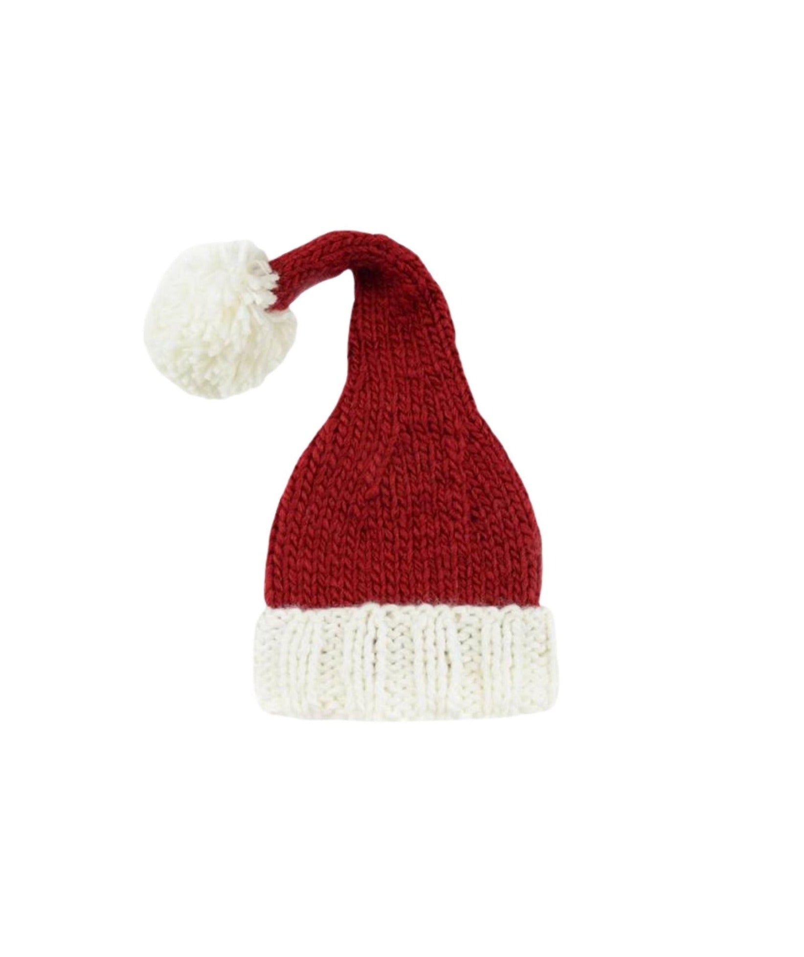 Red Knit Santa Hat