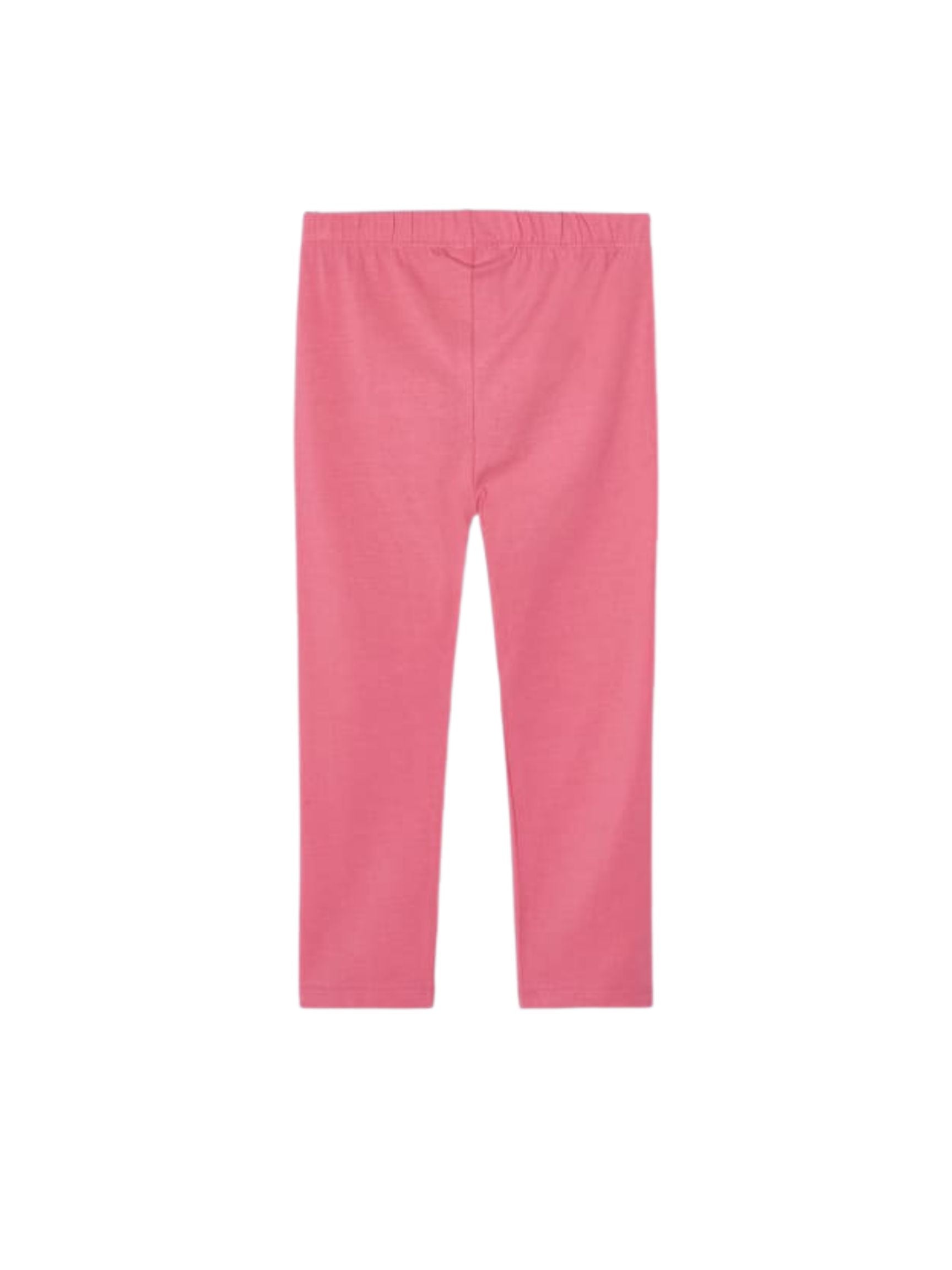 back of pink leggings