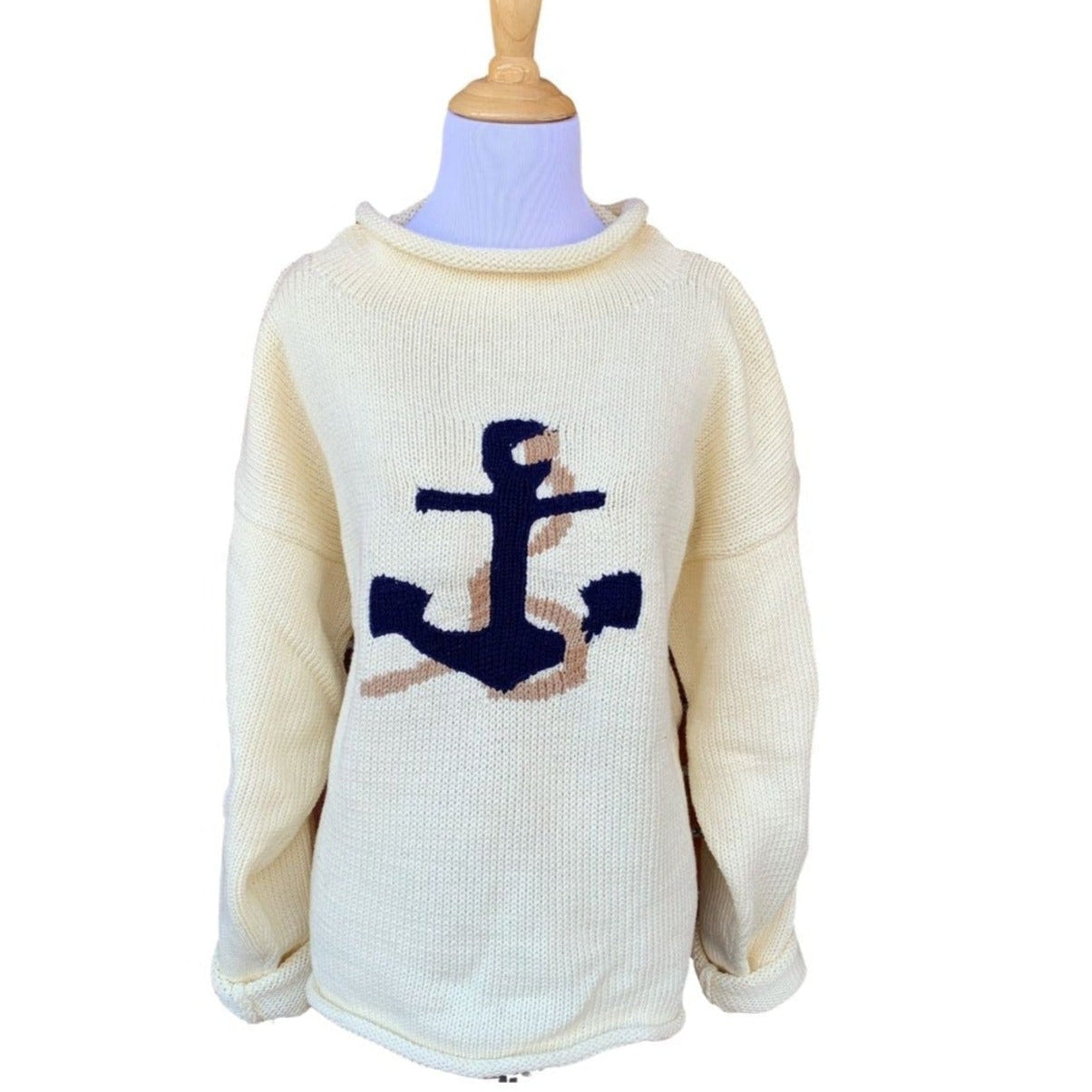 Ladies Anchor Rope Sweater | Women's Sweater | The Red Wagon