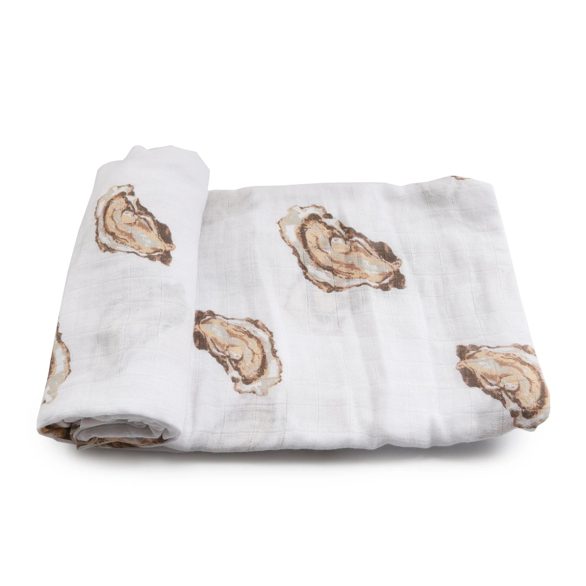 oysters swaddle blanket