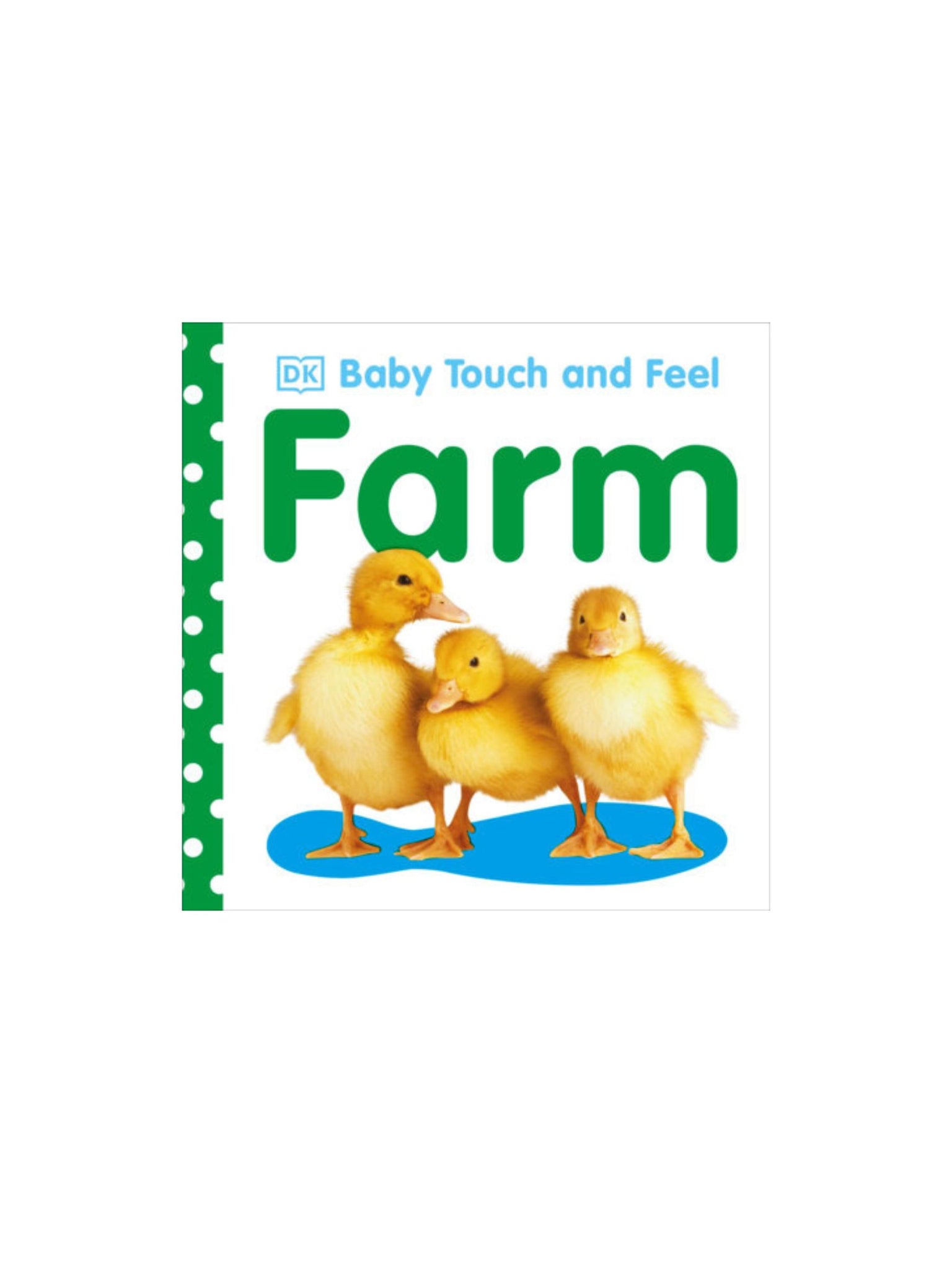 book cover shows 3 yellow ducks on a blue puddle
