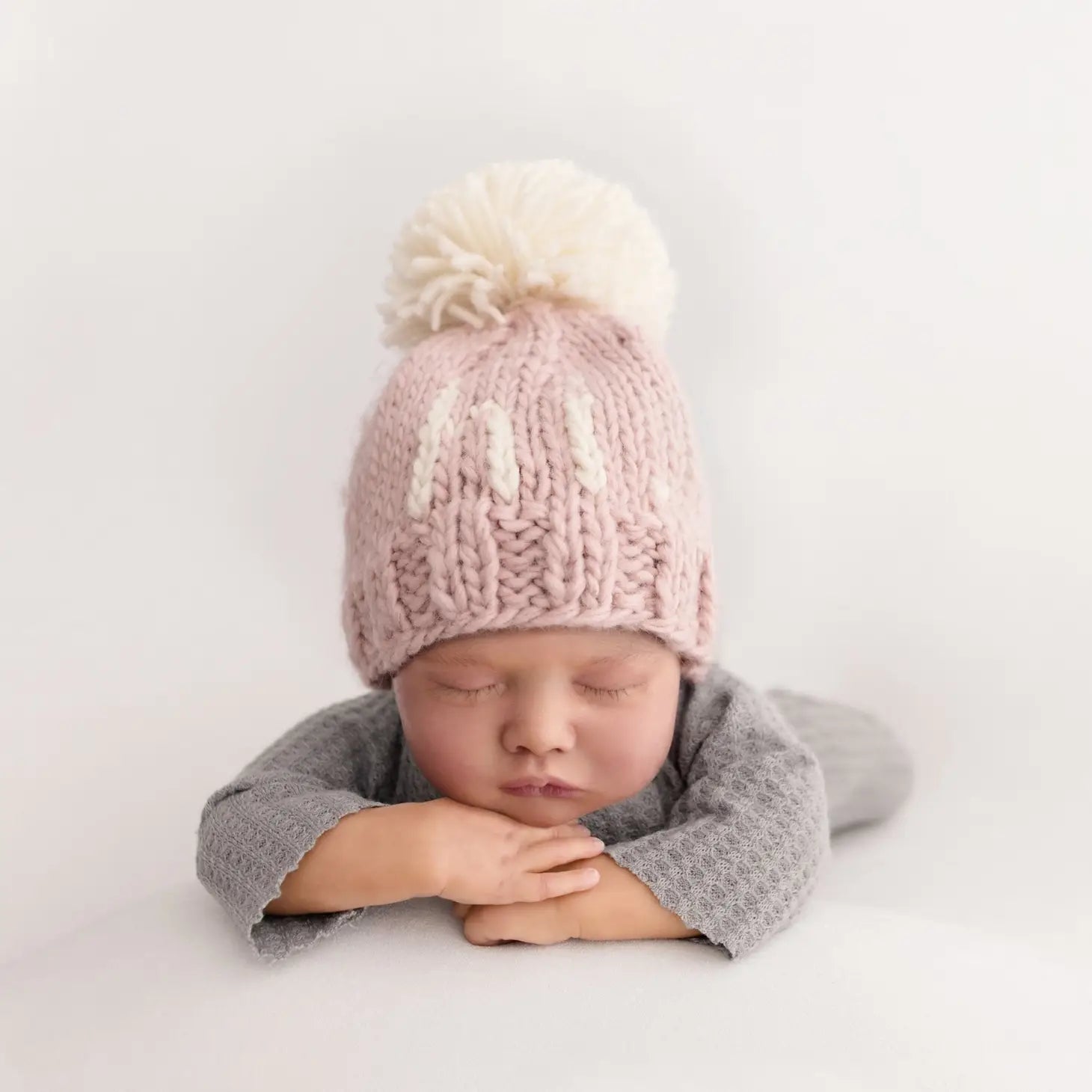 baby wearing hi beanie