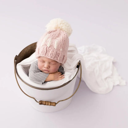 baby wearing hi beanie
