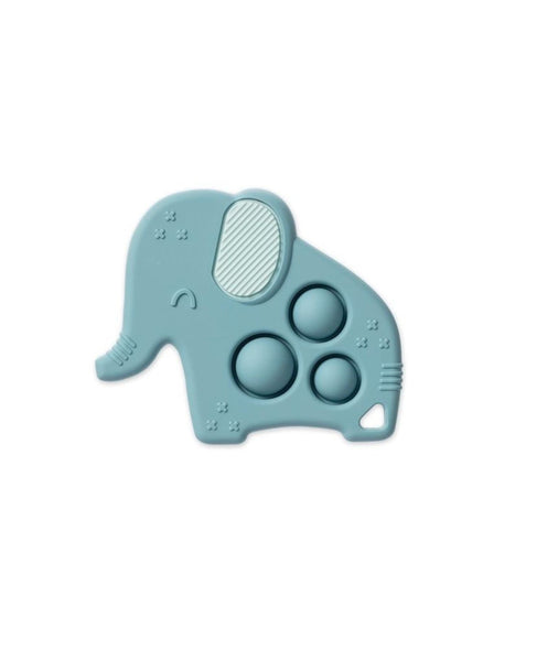 blue elephant teether