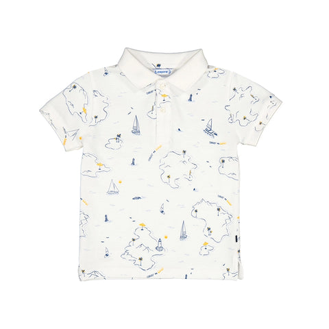 sailboat polo shirt for kids