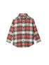 red, white and green plaid button down - Hatley boys shirt
