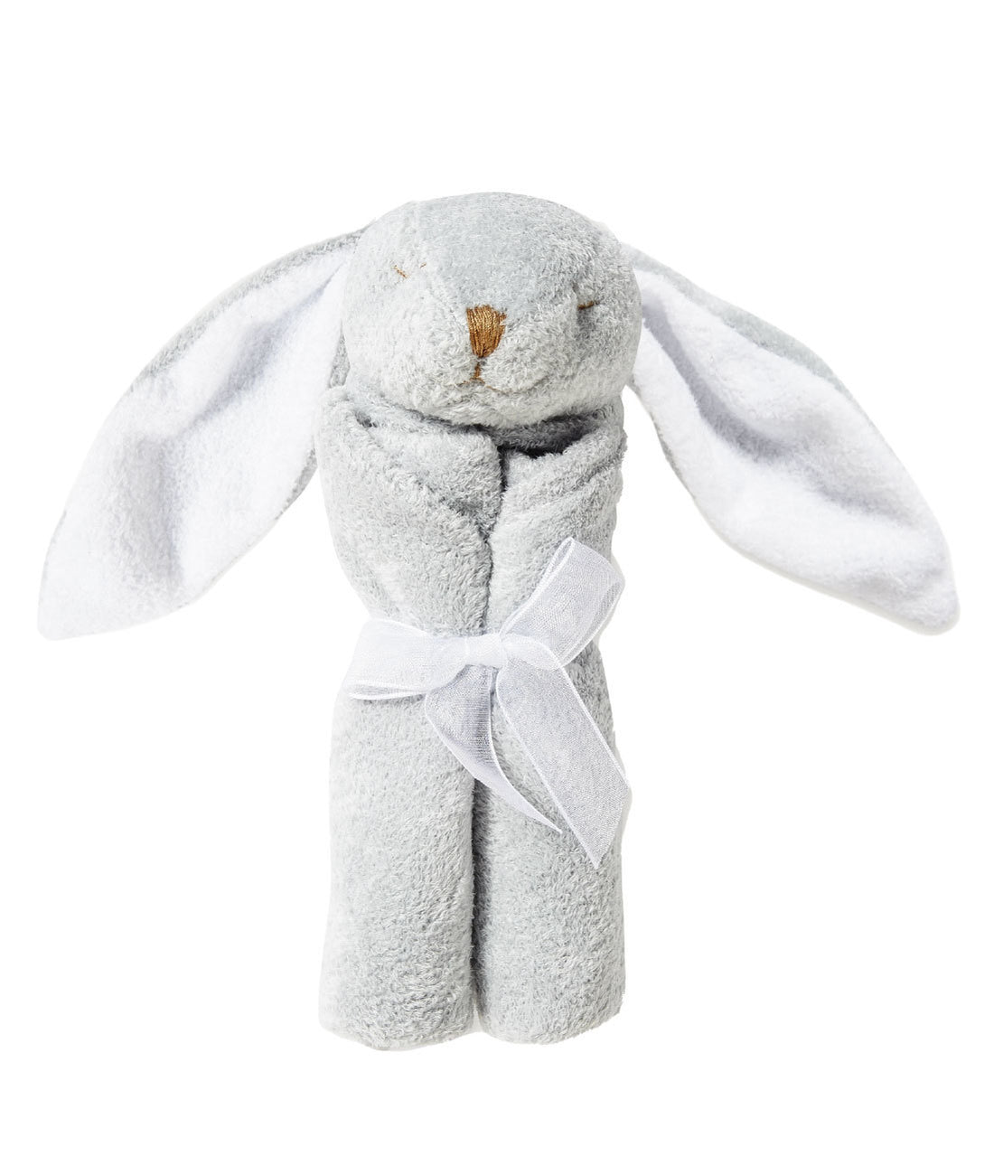 grey bunny baby blanket