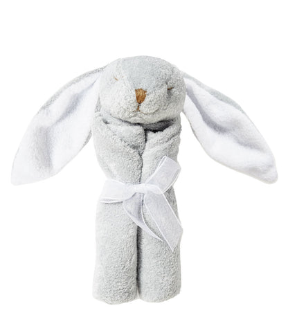 grey bunny baby blanket