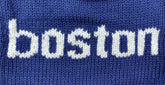 close up of boston letters