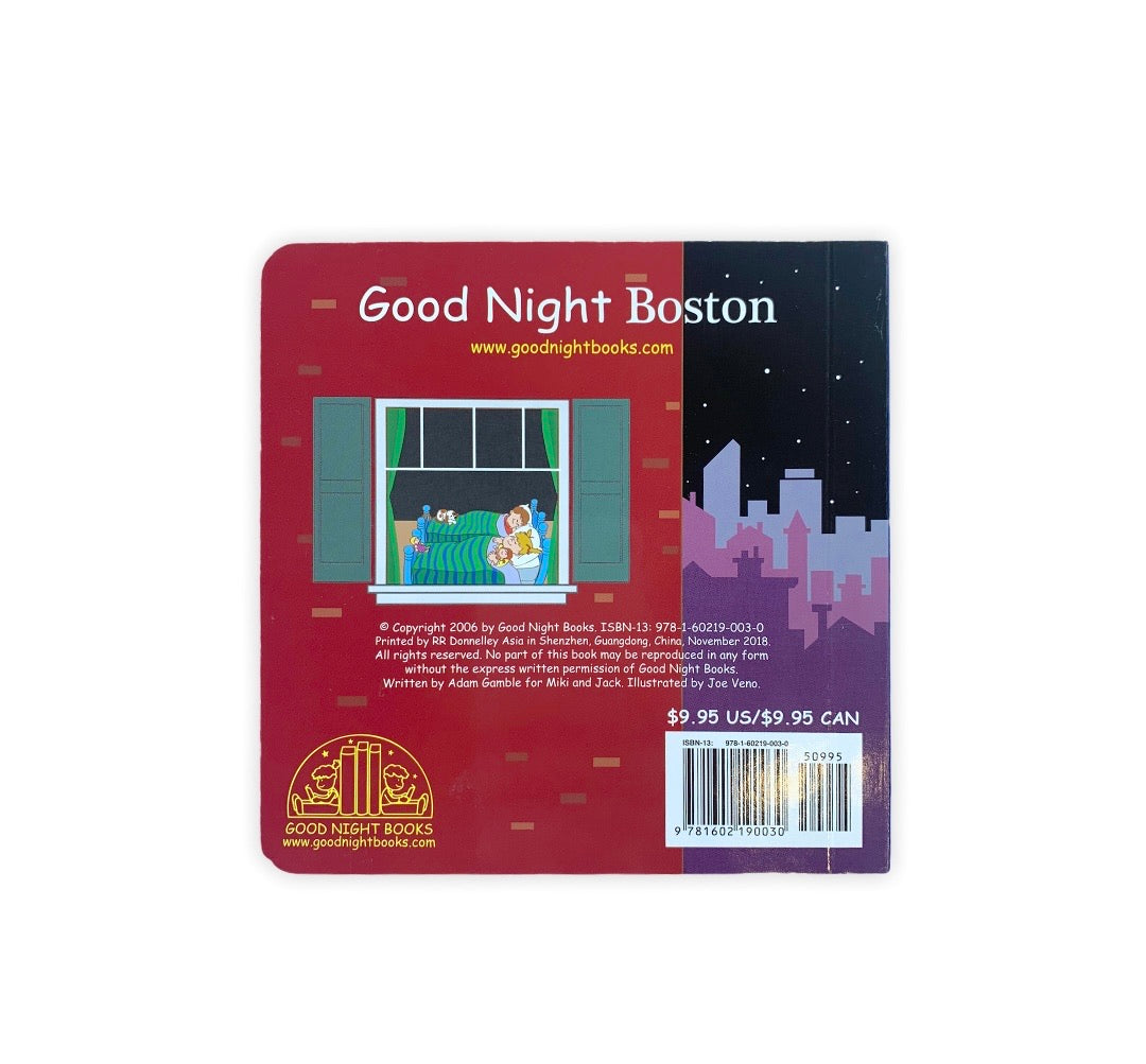 Good Night Boston Book