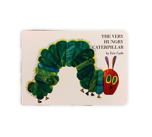 cover of book with green caterpillar