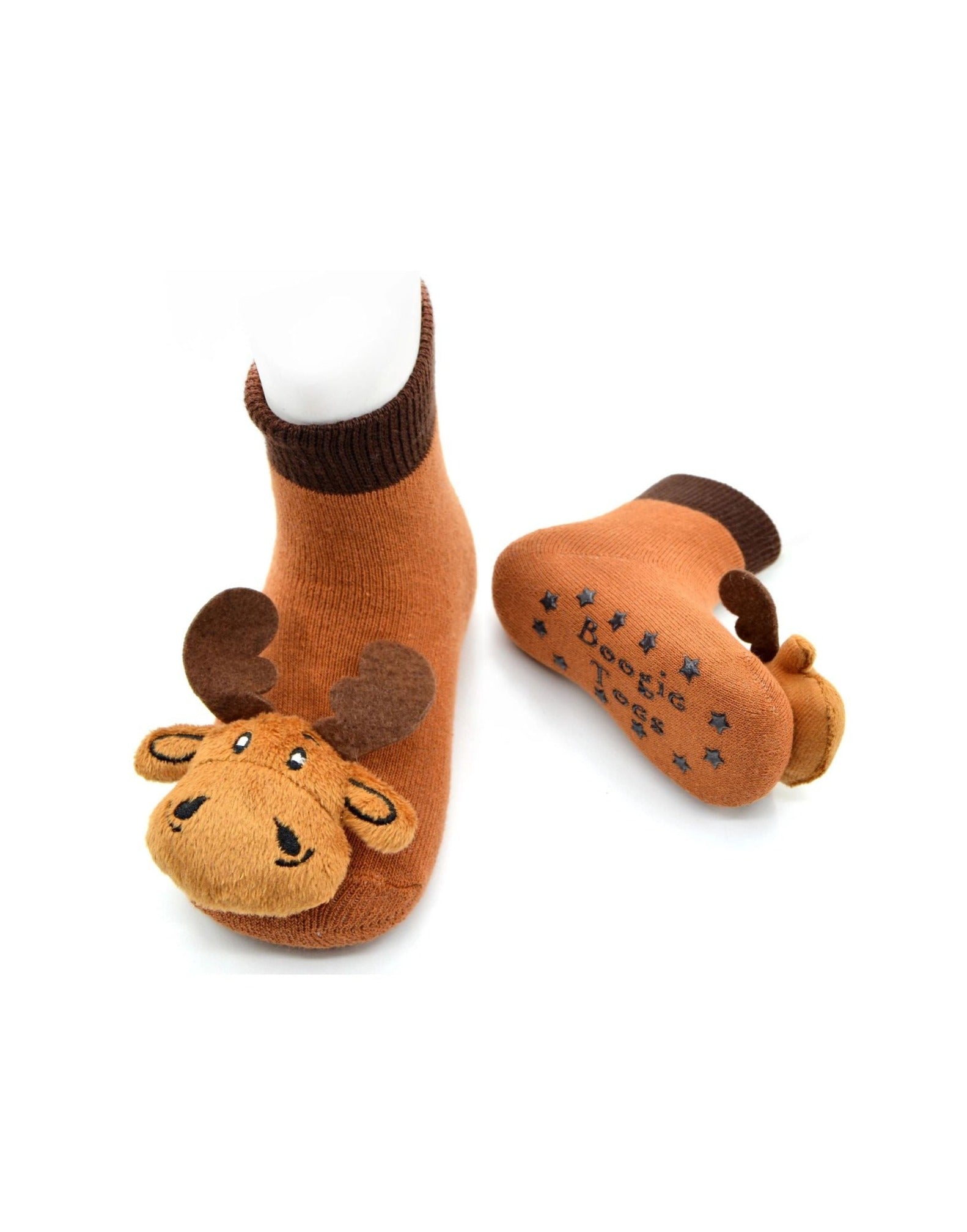 Baby Moose Rattle Socks | The Red Wagon