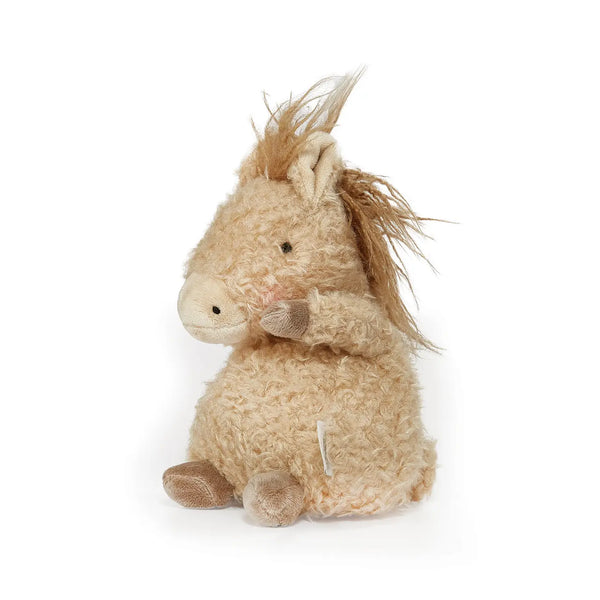 side view of horse plush