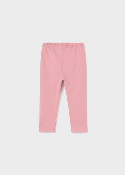 back of baby pink leggings